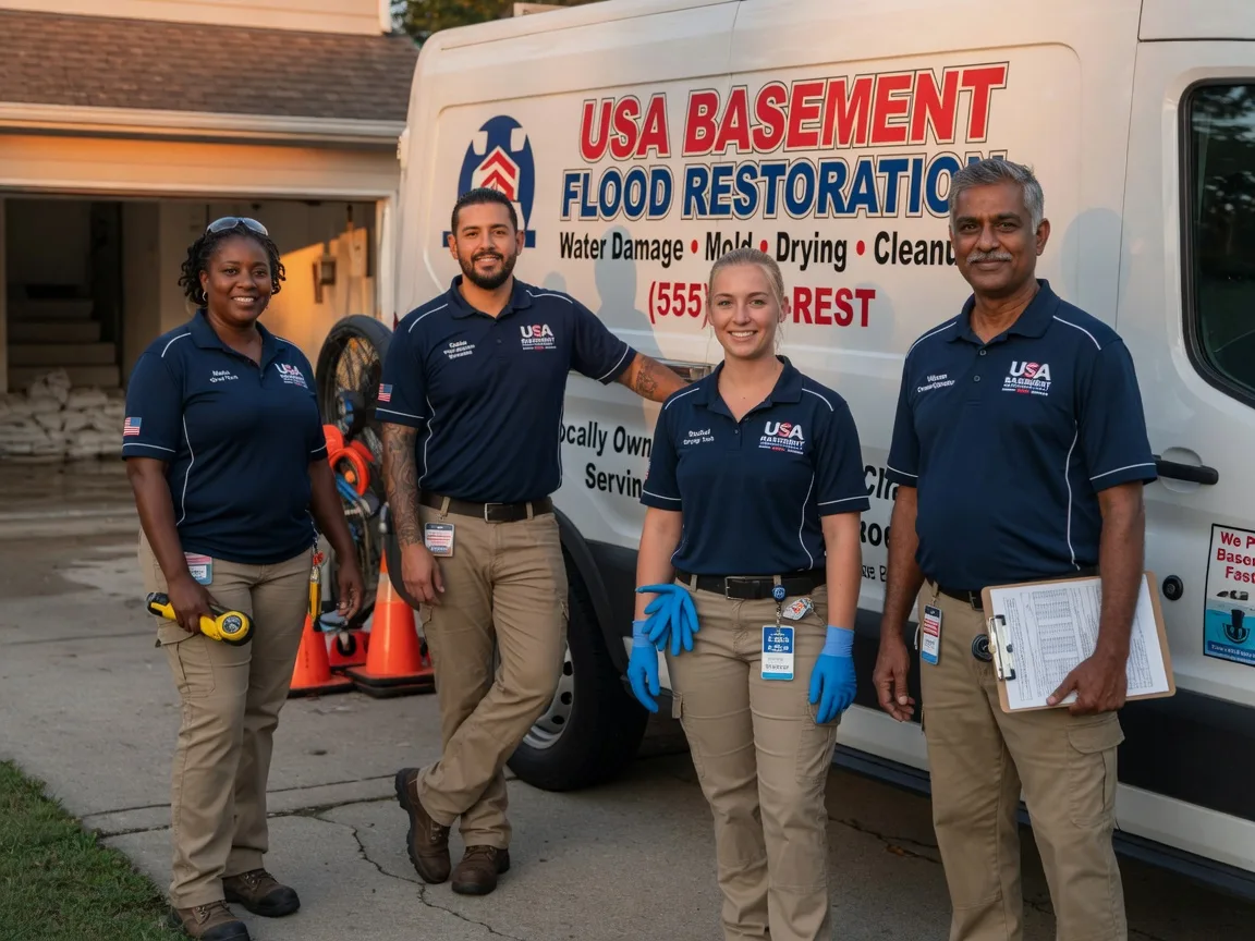 Basement Flood Cleanup company in Roanoke, IL